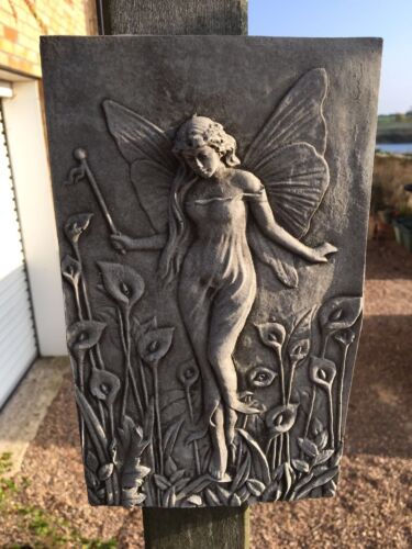 Feen stein wand bild - feen, bild,garten