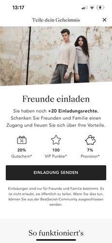 Best secret einladungslink - best,