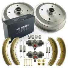 2x Bremstrommel Bremsbacken 2x