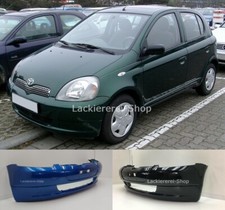 STOßSTANGE VORNE LACKIERT IN WUNSCHFARBE SET für Toyota Yaris 1999-2003