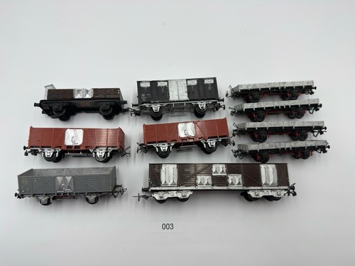 10x güterwagen konvolut - 10x,