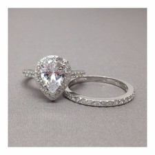 Halo Ehering Set 2,90 kt