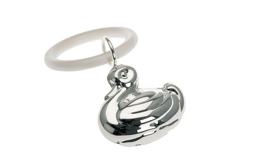 Babyrassel ente beissring - babyrassel, am