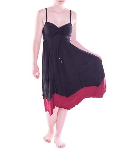 Vishes damen kleid baumwolle - damen,