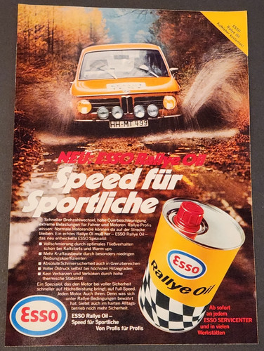 Esso rallye oil bmw - 2.,