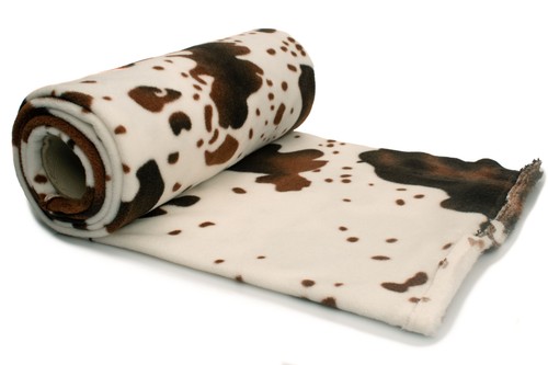 Polar fleece bedruckt kuhfleck - polar,