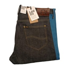 Lee 101 Panelled 15 oz  Rider Jeans. 36-32. Blue Selvedge. Italy! 