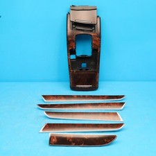 Audi A6 4F C6 Dekorleisten 4F1864261 Türleisten NUSSBAUM MATT Original OM