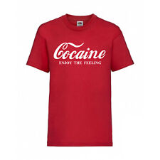 Cocaine 420 FUN Shirt T-Shirt Funshirt S - 3XL Rot F8