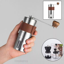 Manuelle Kaffe Kaffeemühle | Edelstahl Glas Handkaffeemühle |Coffee-Grinder