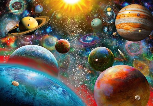 Ravensburger puzzle planeten - ravensburger,