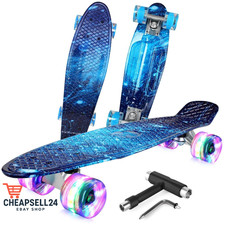 LED-Rad Skateboard All-in-One T-Tool Leicht Langlebig