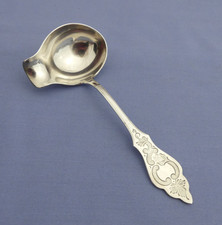 Robbe & Berking - Ostfriesenmuster - Saucenkelle  - Soßenkelle - 90er Silber