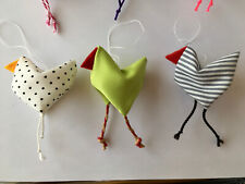 3er Set/MEHR  Hühnchen Deko f