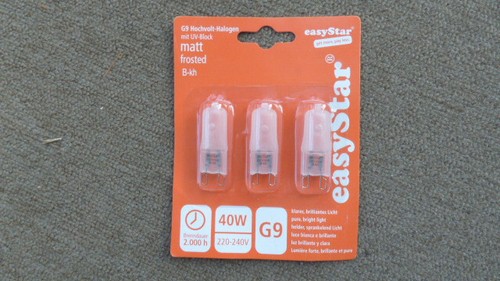 Easy star halogenlampe g9 - 3x,