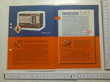 Originales werbeblatt radio - werbeblatt,