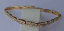 Brillantarmband in 14 Karat Gelb-Weißgold 19,2 cm Lang Armband Nr.1752♦️