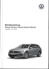 VW  PASSAT VARIANT + ALLTRACK B8 2020 2021 Betriebsanleitung Handbuch BA