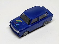 Trabant in dunkelblau -