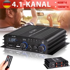 Mini 4.1 Kanal Digital-Leistungsverstärker Bluetooth Auto/Heim Speaker Amplifier
