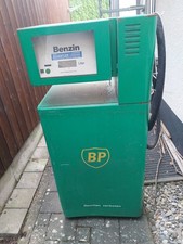 Zapfsäule Tankstelle Benzin RETRO BP British Petrol Alt Deko Garage Selten