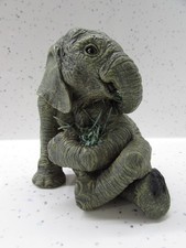 RARE THE HERD Elephant Ornament "STASH" #3131 Martha Carey Elefant Figur 1994
