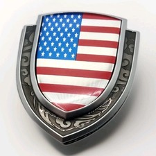3D USA  Wappen Metall KFZ