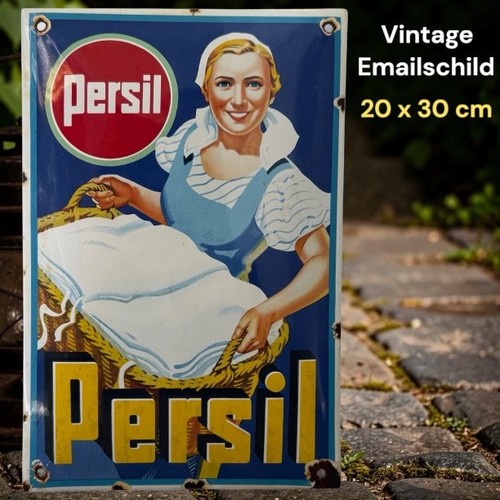 Vintage alt persil emaille - vintage,