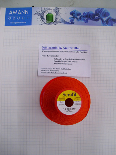 Serafil amann orange - serafil, er