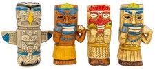 4 Stück Tiki Cocktail Becher