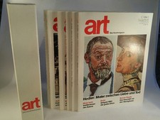 Art. Das Kunstmagazin. Jhrg. 1982; Hft. Jan. - Dez. [Komplett]. Uecker (Hrsg.), 