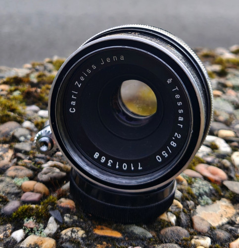 Carl zeiss jena tessar - jena, 2,8/50