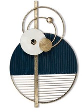 Wandrelief Wanddeko Metall 86