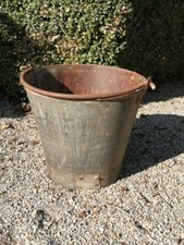 Pflanzeimer zink vintage - zink,