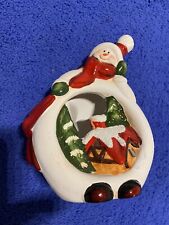 Teelichthalter Motiv Weihnachten -Windlicht -für Teelichter -echter Hingucker !!