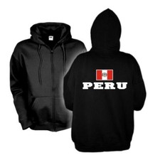 Kapuzenjacke PERU Flagshirt