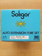 Soligor Auto Extension Tube Set Zwischenringe für Minolta SR