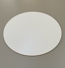 HDF 3mm Hartfaserplatte weiß Runde Kreis auf Wunschmaß große Platten