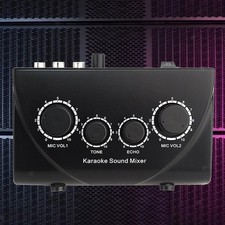 Tragbarer Karaoke Sound Mixer