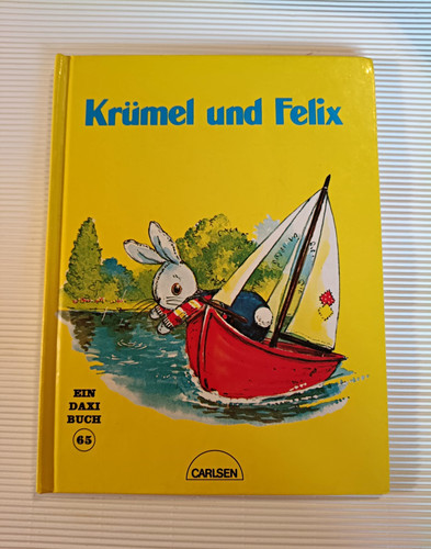 Vintage kinderbuch krümel - kinderbuch,,