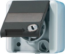 Jung SCHUKO-Steckdose 820 NAWSL Steckdosen 820NAWSL SCHUKO-Steckdose