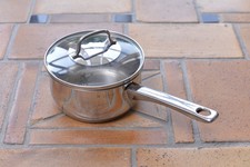 ⚪️ WMF Stielkasserolle Topf 16cm Stieltopf mit WMF Glasdeckel ⚪️