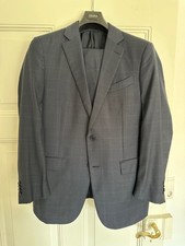 Ermenegildo Zegna Milano Suit 52R | Achillfarm | Blue Windowpane (Recent label)