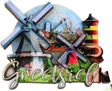 Souvenir Magnet Greetsiel 8,5