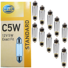 10 Stück Hella 12V 5W 38 mm
