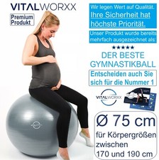VITALWORXX Gymnastikball für