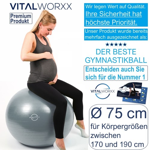 Vitalworxx gymnastikball für - vitalworxx,