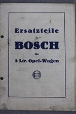 Bosch Ersatzteile für Opel 6