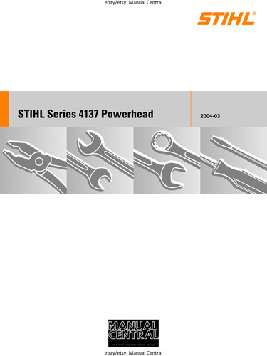 Stihl powerhead 4137 - stihl,