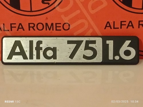 Alfa romeo sigla - 75,